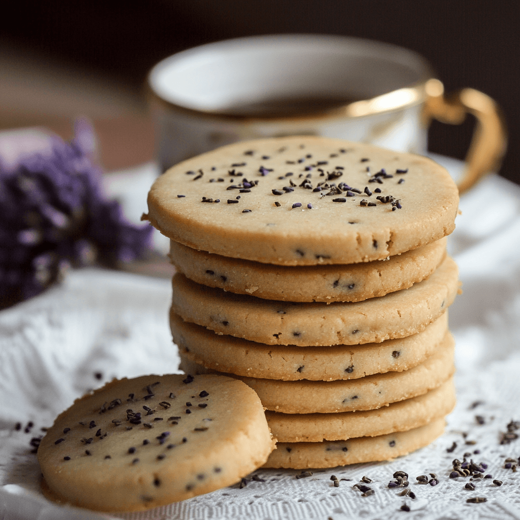 Earl Grey Shortbread Cookies