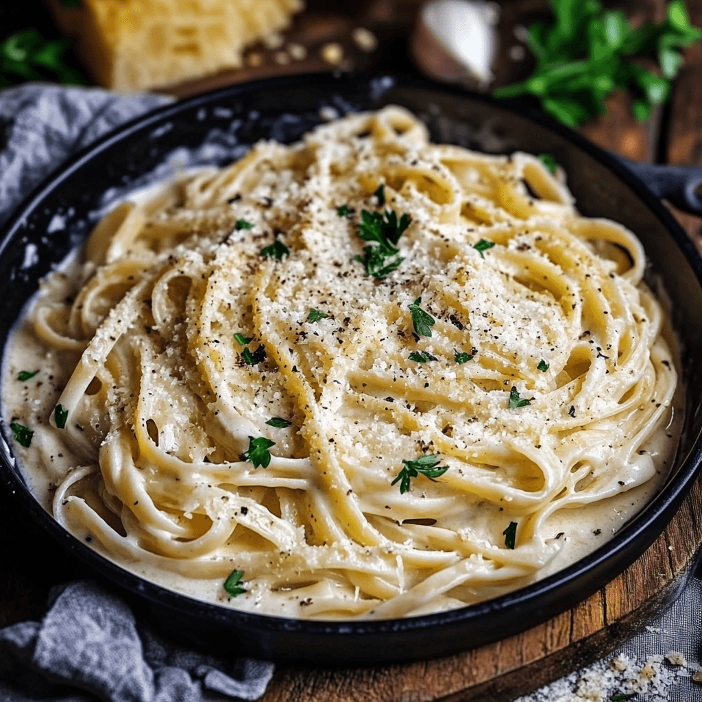 Ultimate Creamy Garlic Pasta