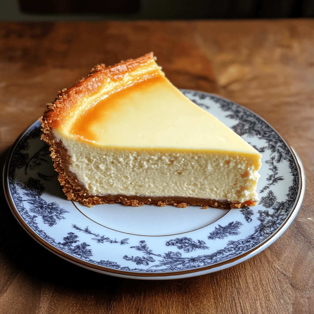 Classic New York Cheesecake