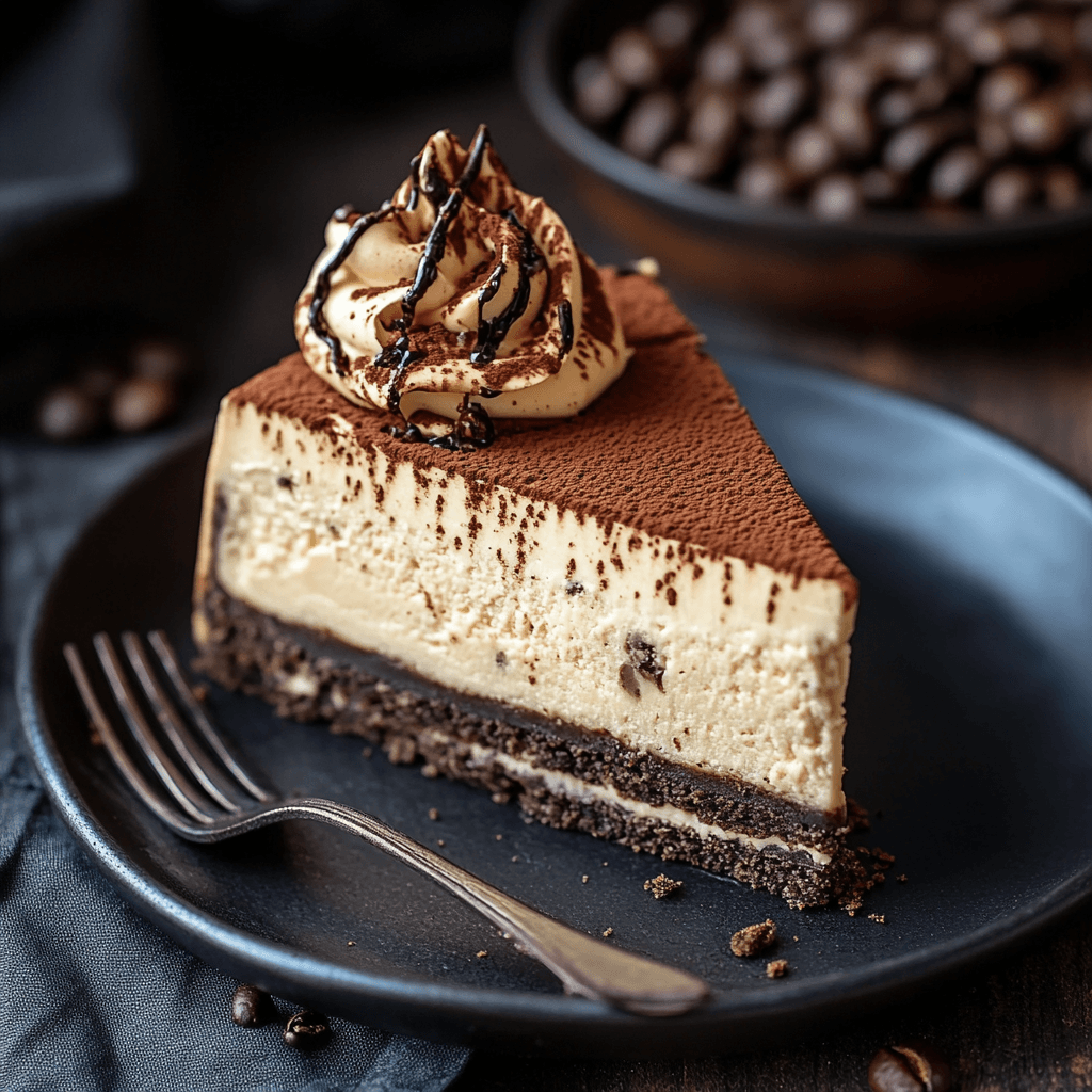 Espresso cheesecake