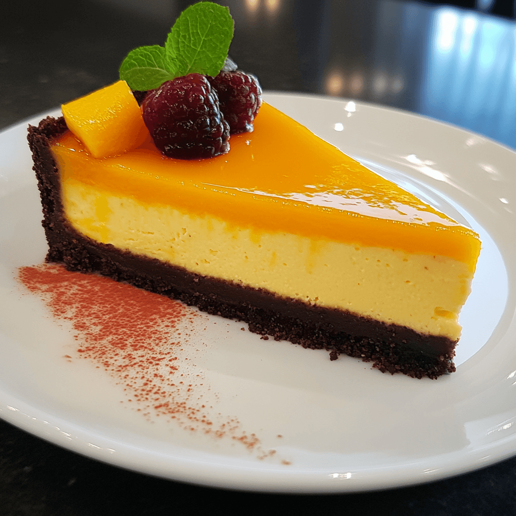 Mango Cheesecake