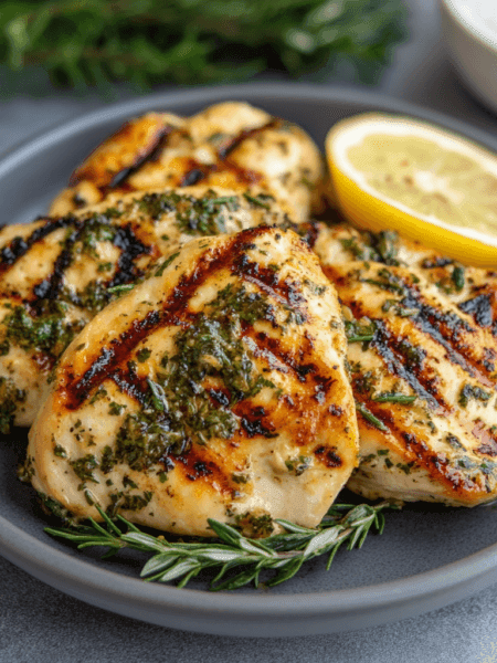 lemon herb grilled chicken