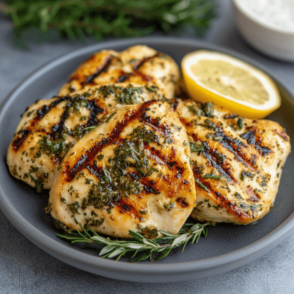 lemon herb grilled chicken