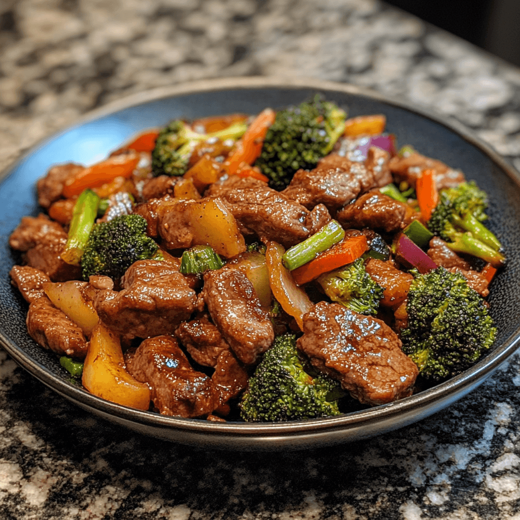 Flavorful Keto Beef Stir-Fry with Vegetables