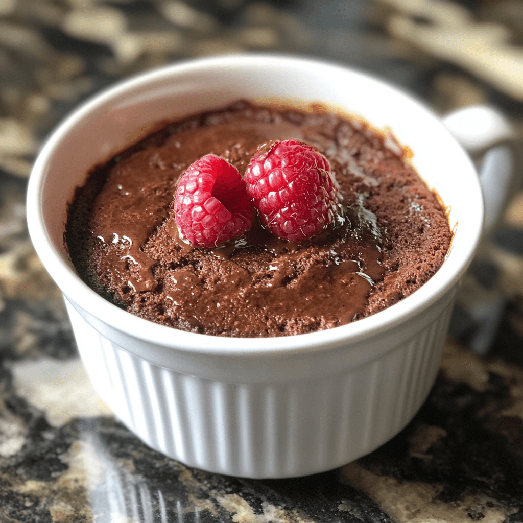 Quick and Easy Low-Carb Chocolate Mug Cake