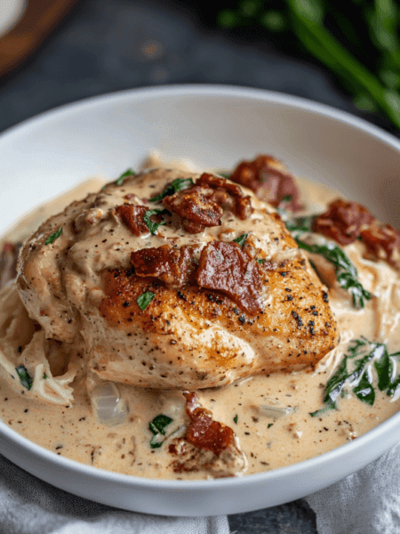 creamy tuscan chicken