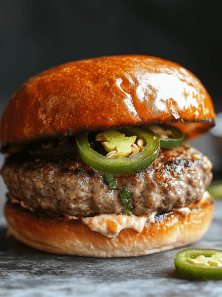 spicy jalapeno burger