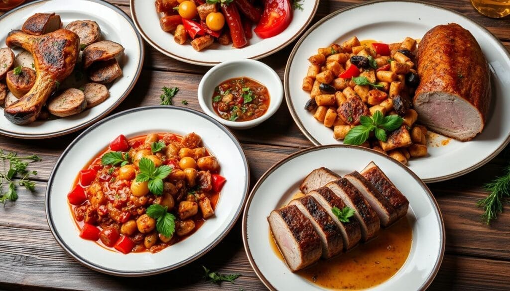 Spanish pork dishes