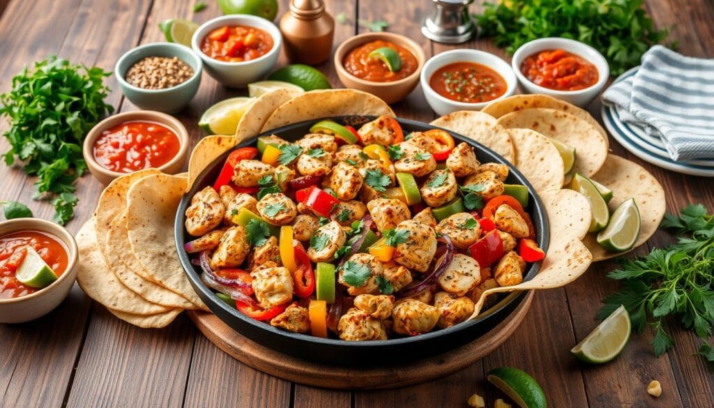 Baked Chicken Fajitas