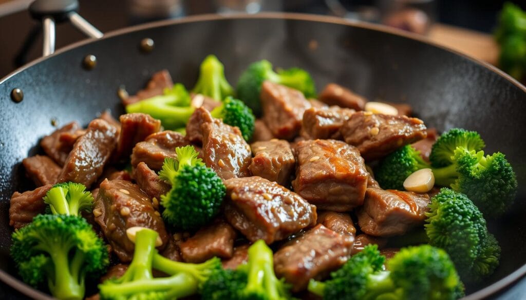 Beef stir-fry