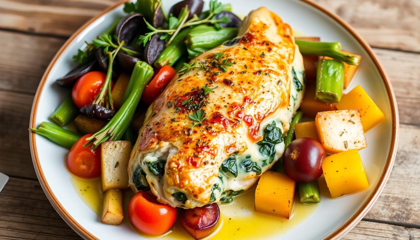 Stuffed Chicken breast recipe