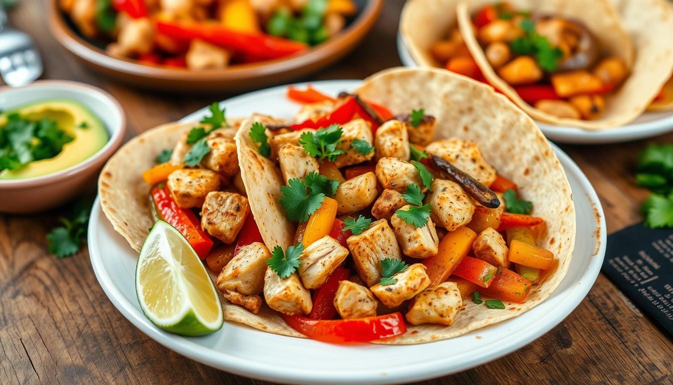 Chicken fajitas recipe