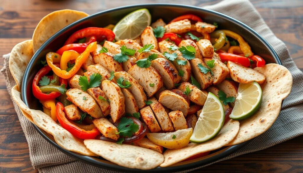 baked chicken fajitas