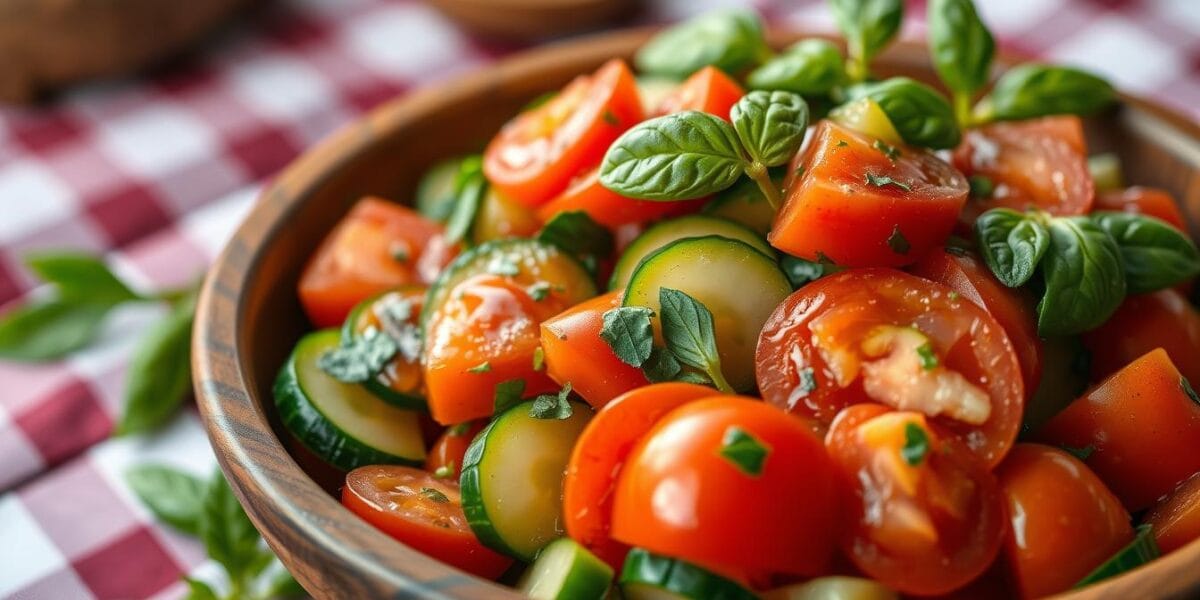 cucumber tomato salad