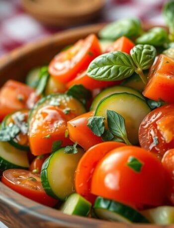 cucumber tomato salad